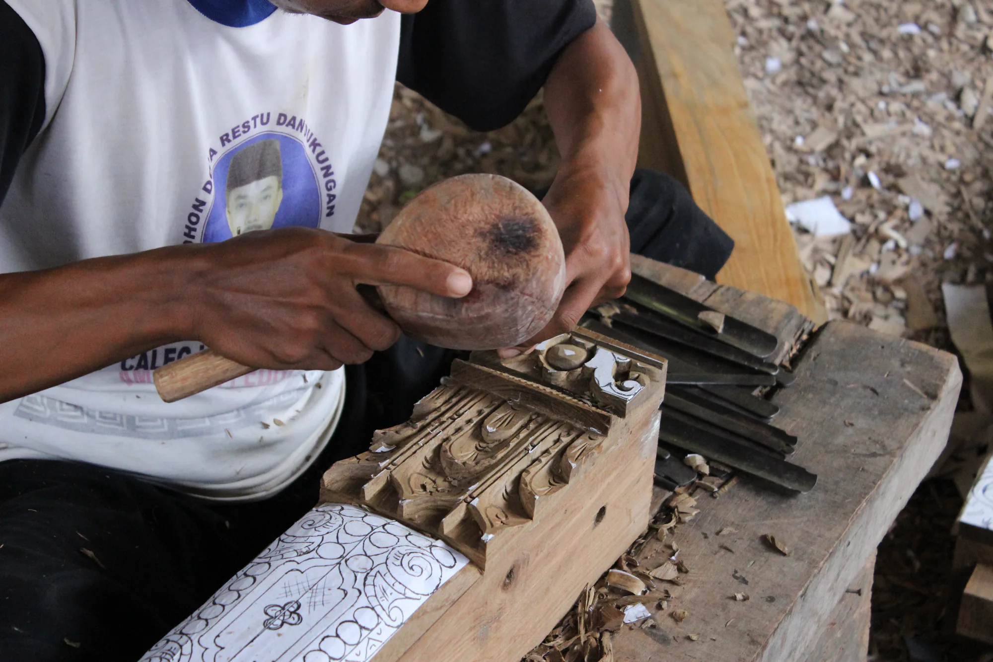 Chisel work