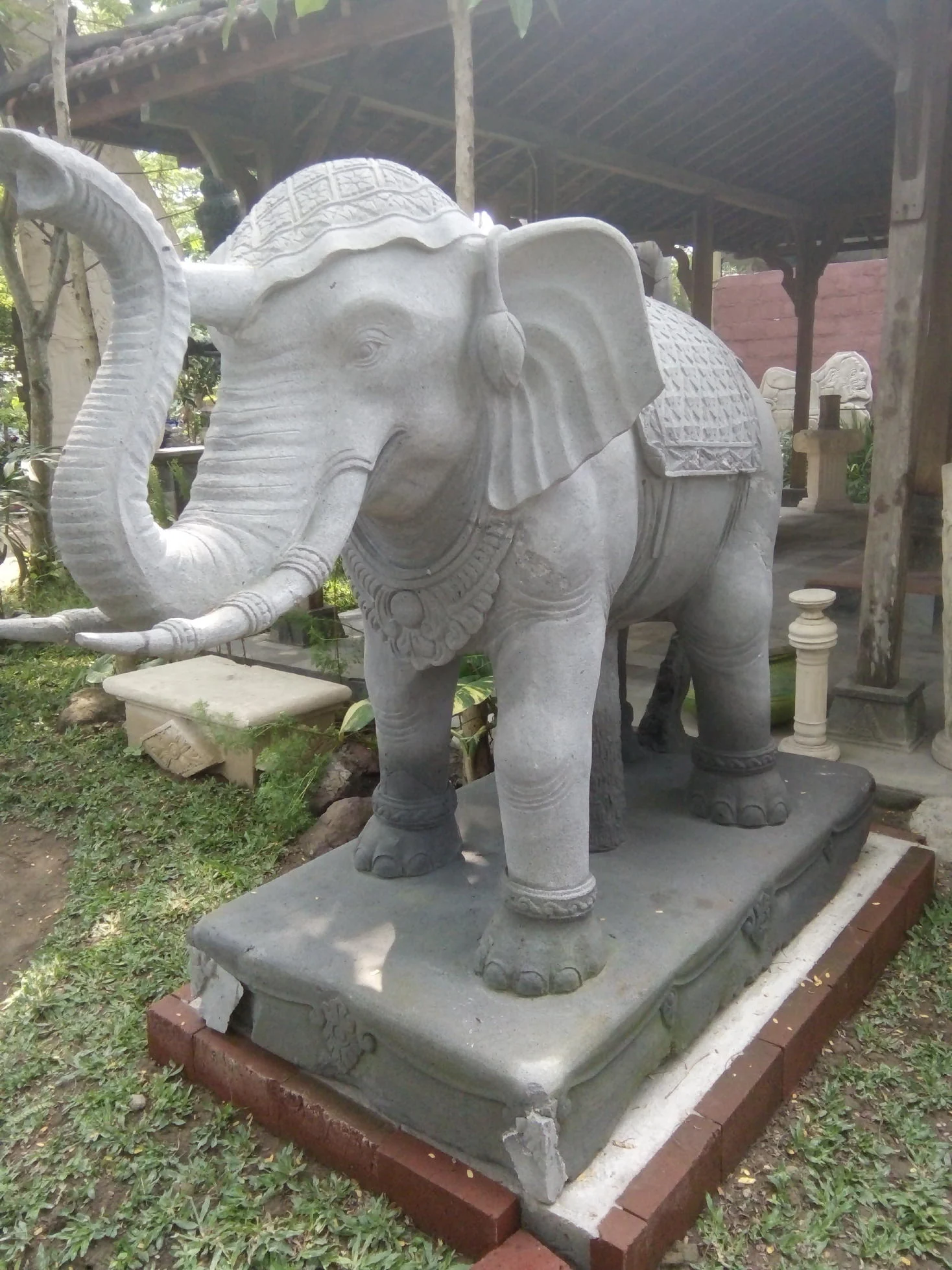 Stone elephant in the Tanarupa portfolio